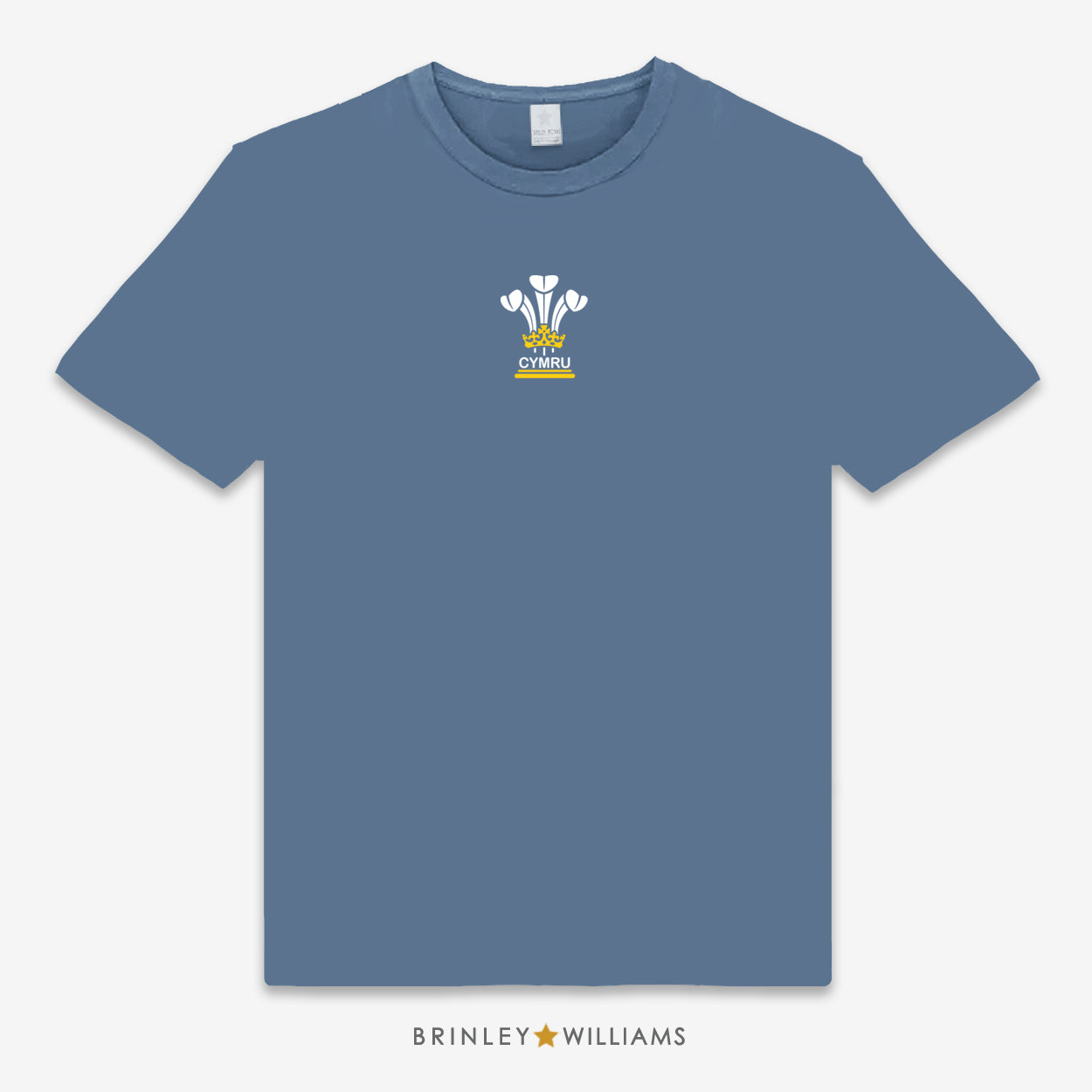7 Feathers Unisex Classic Welsh T-shirt - Indigo