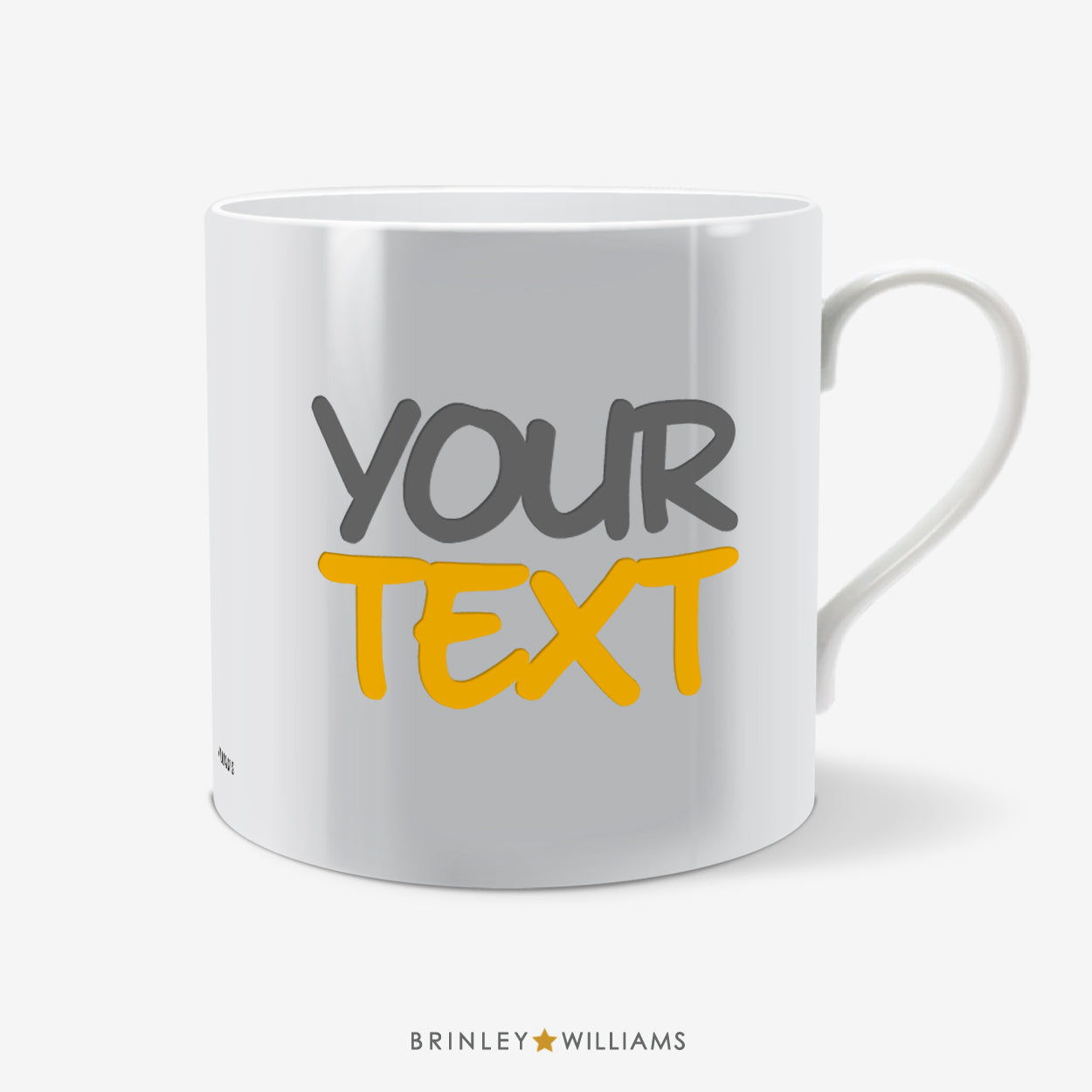 AKA Personalised Mug - Yellow