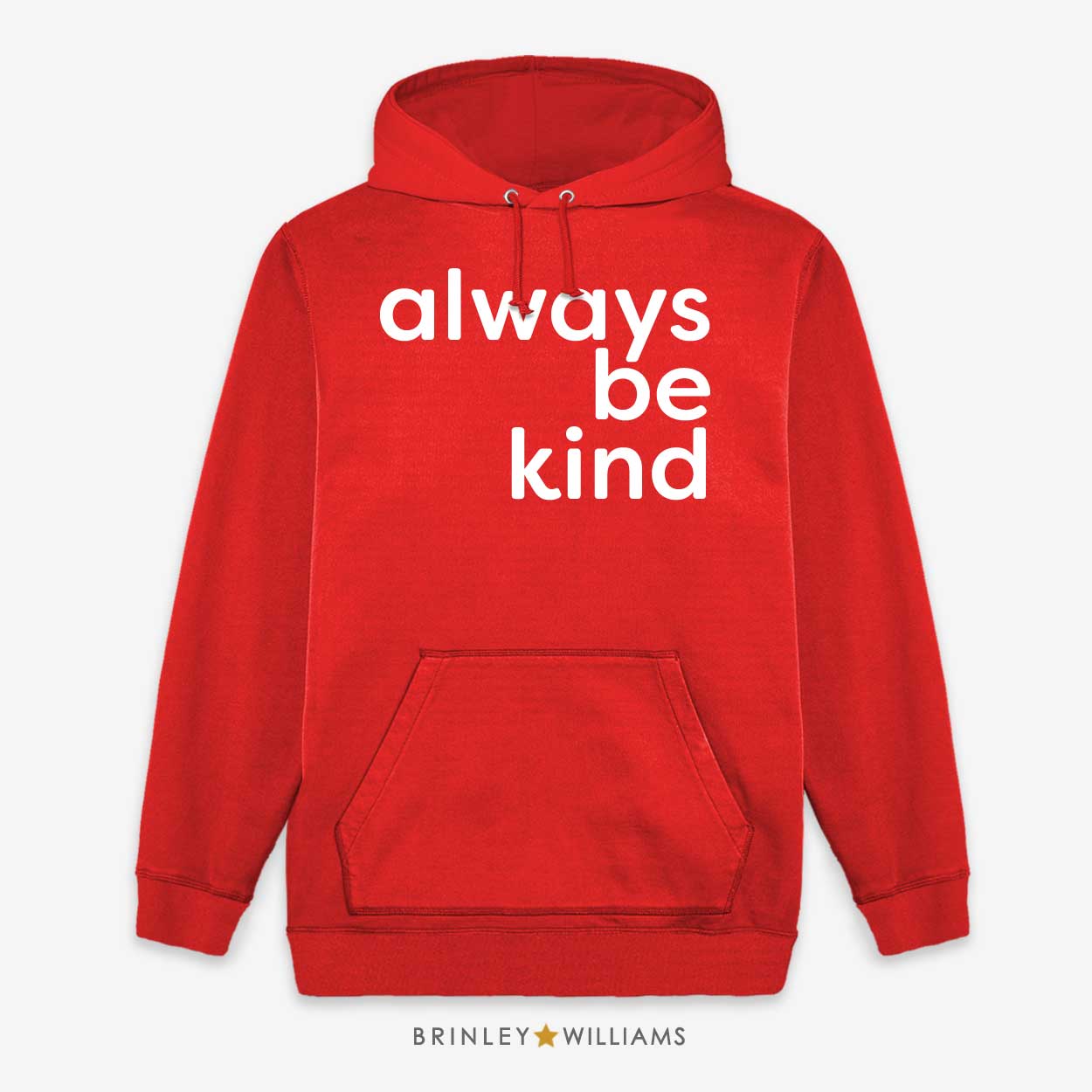 Always be kind Unisex Hoodie - Red