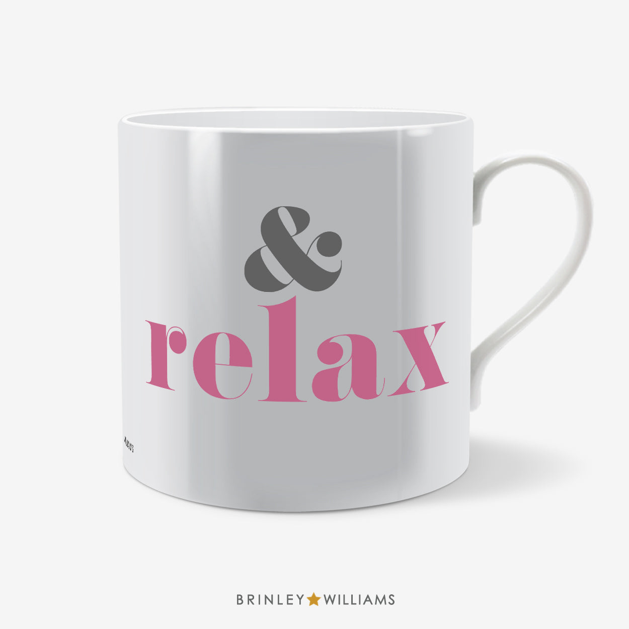 And Relax Yoga Mug - Pink