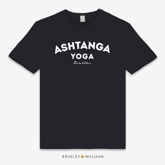 Ashtanga Unisex Classic Yoga T-shirt - Black