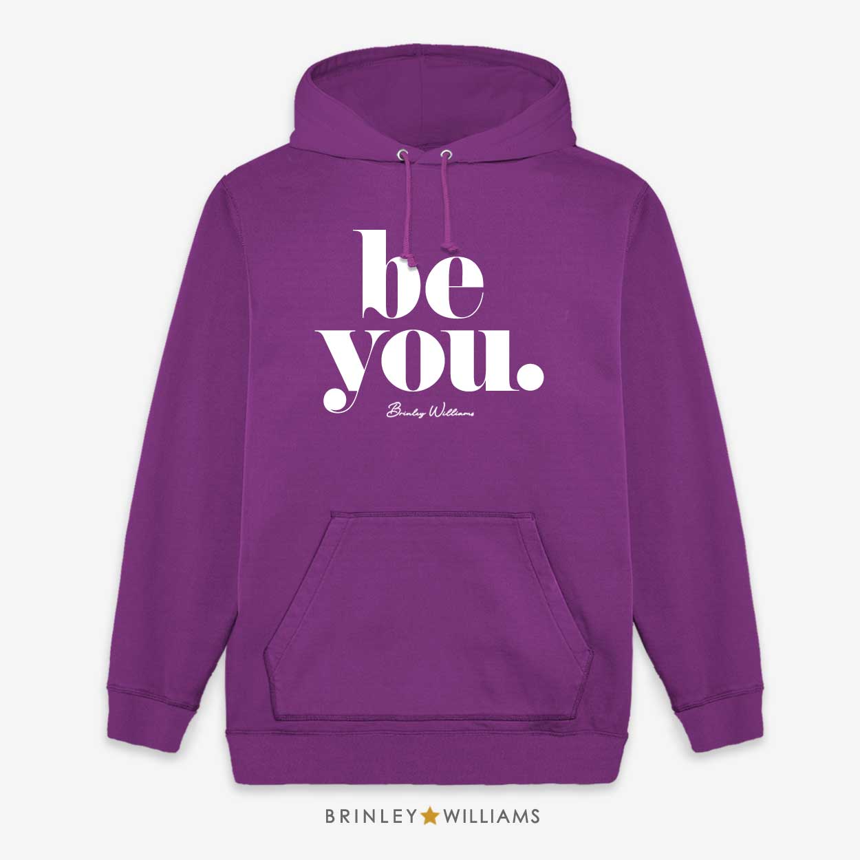 Be You Unisex Hoodie - Purple