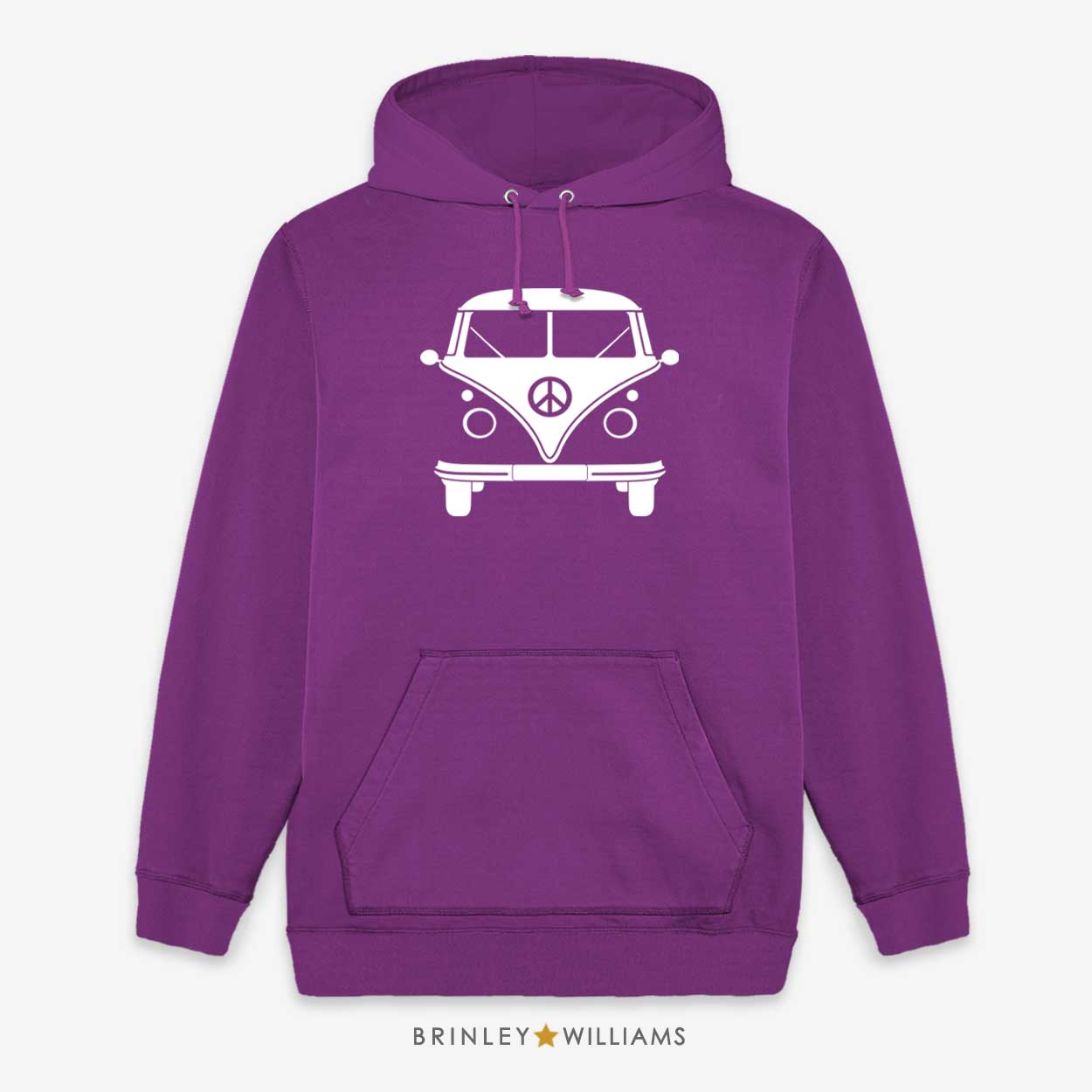 Camper Van Unisex Hoodie - Purple