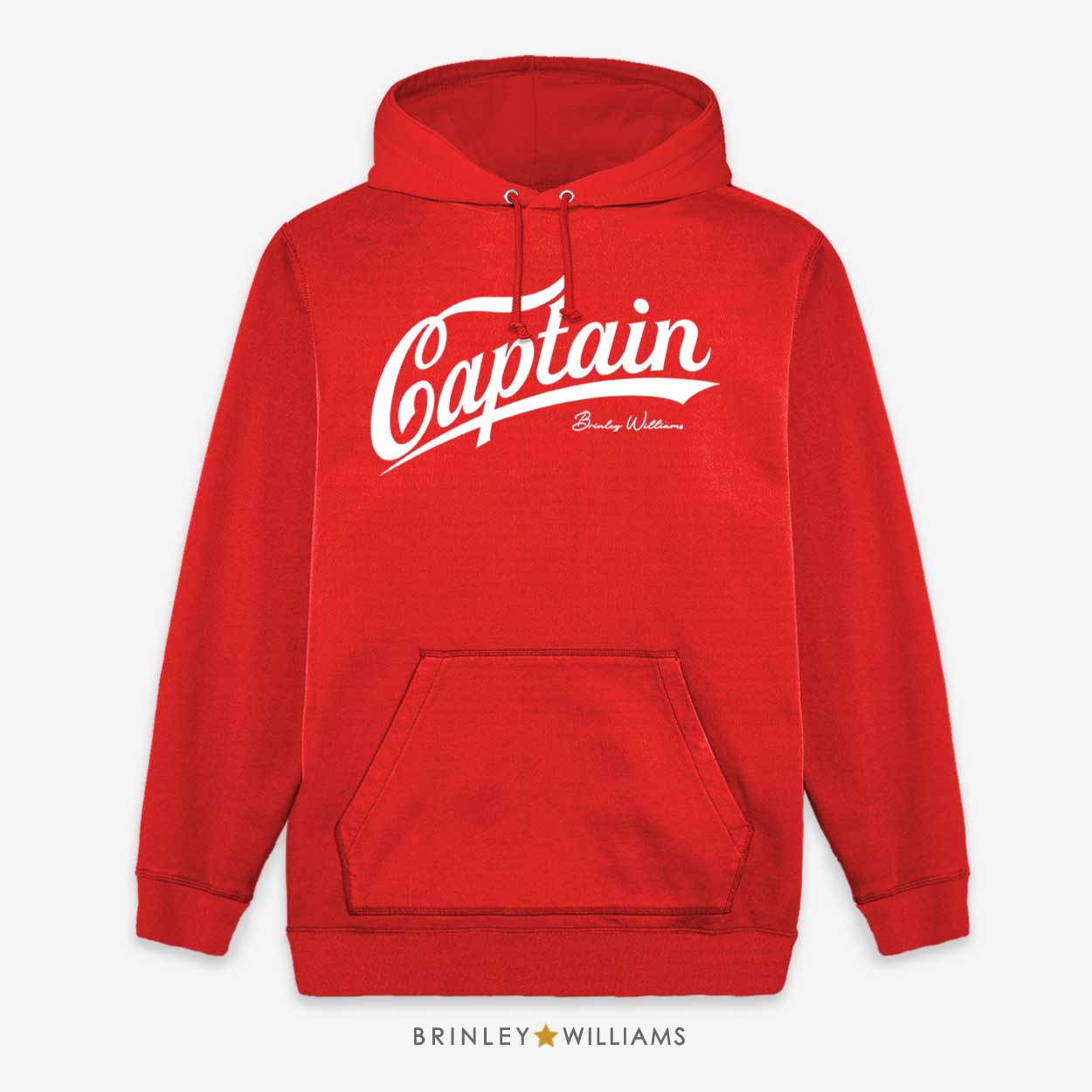Captain Unisex Hoodie - Fire Red