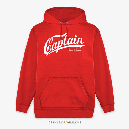 Captain Unisex Hoodie - Fire Red