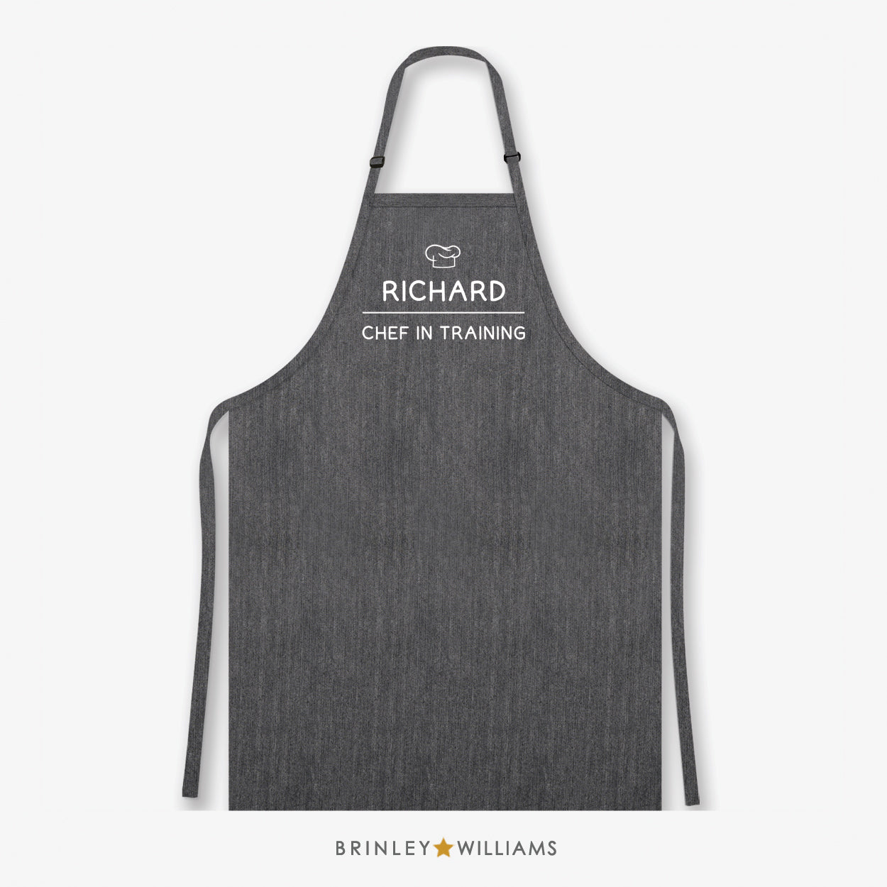 Chef in Training Apron - Personalised - Zoom