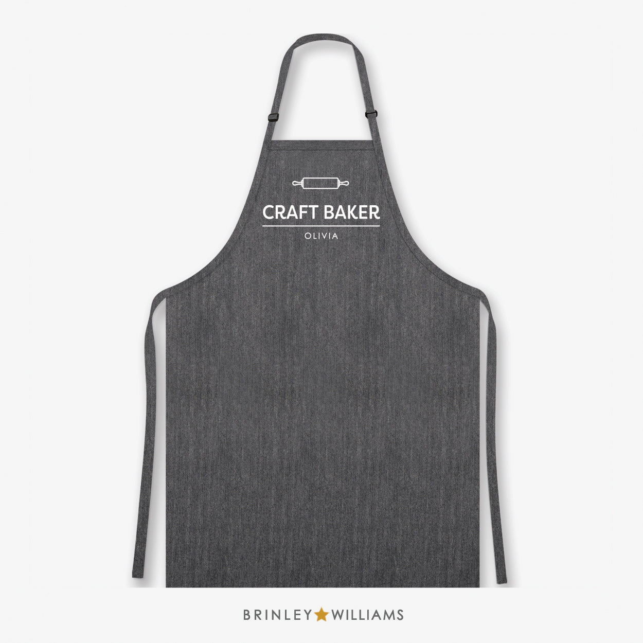 Craft Baker Apron - Personalised - Zoom