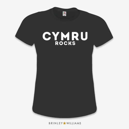 Cymru Rocks Slim Fit T-shirt - Black