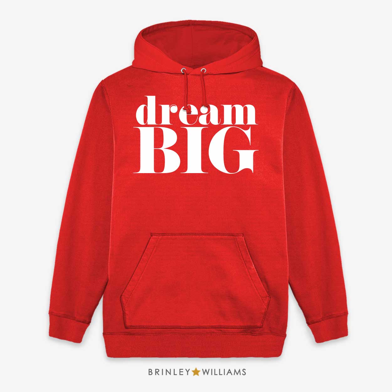 Dream Big Kids Unisex Hoodie - Fire red
