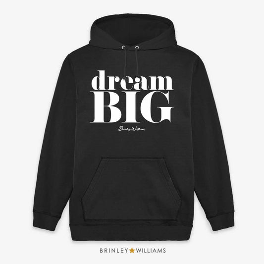 Dream Big Unisex Hoodie - Black