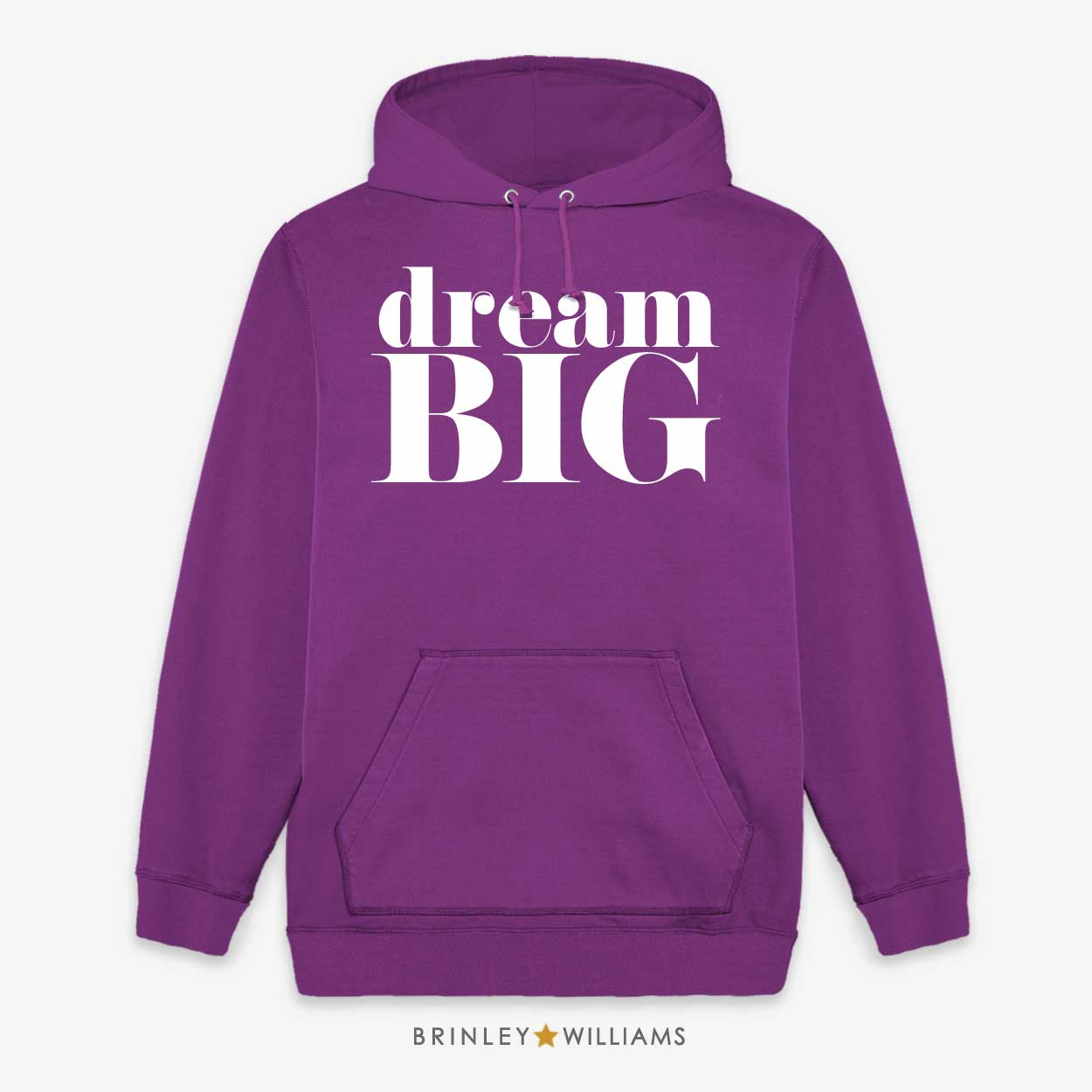 Dream Big Unisex Hoodie - Purple