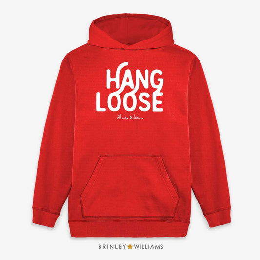 Hang Loose Kids Unisex Hoodie - Fire red