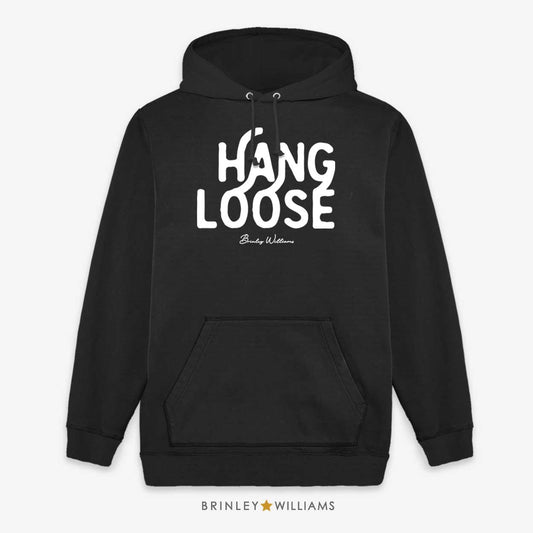 Hang Loose Unisex Hoodie - Black