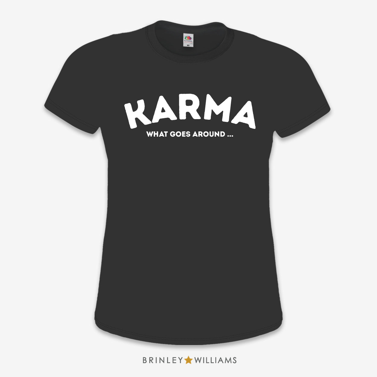 Karma Slim Fit T-shirt - Black