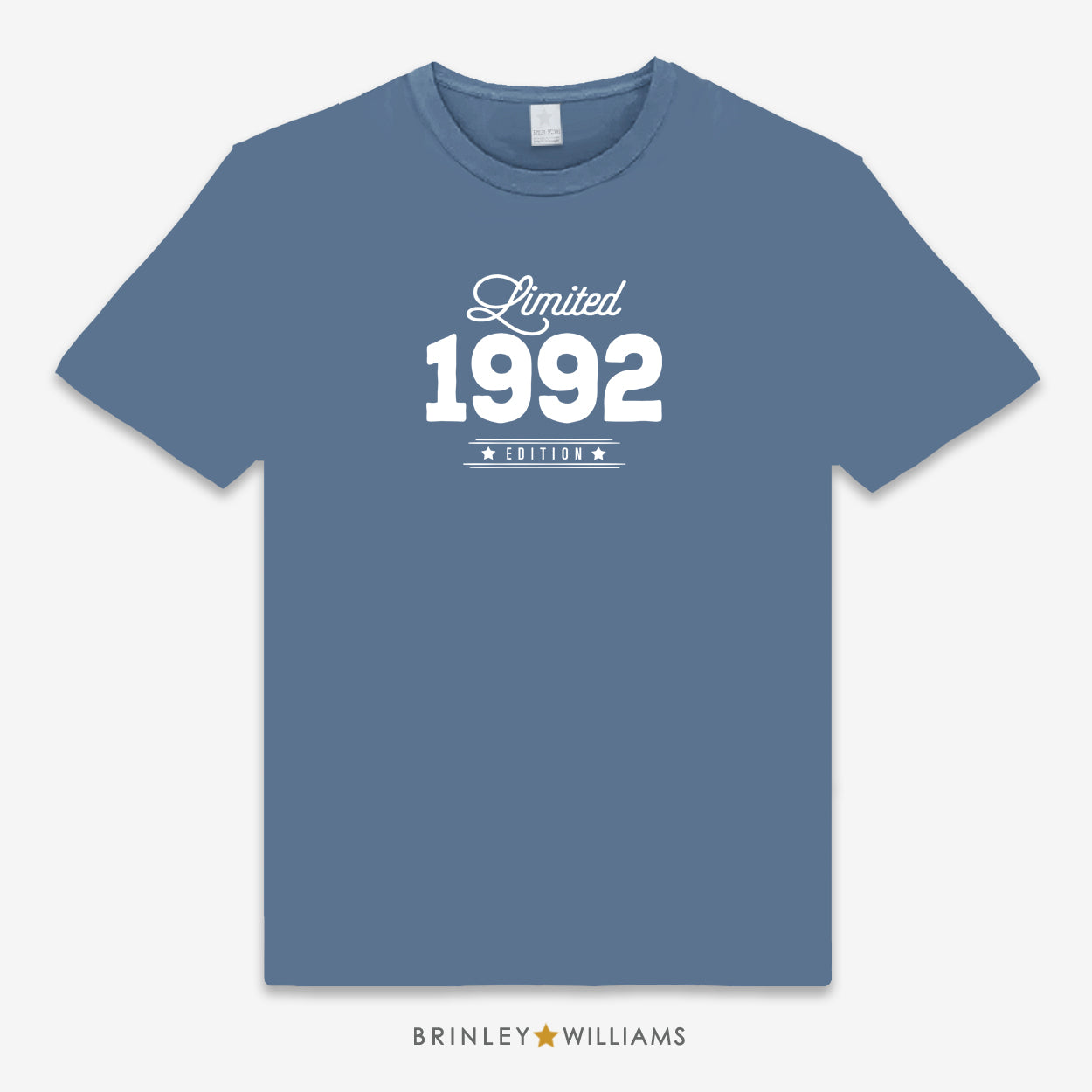 Limited Edition Personalised Year Unisex Classic T-shirt - Indigo