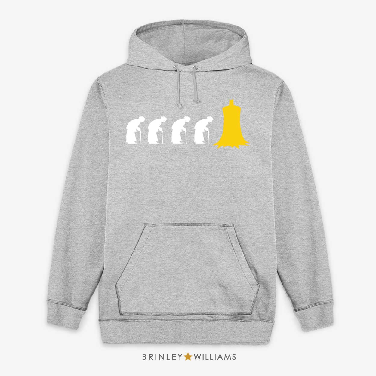 Nana Nana Batman Unisex Hoodie - Heather Grey