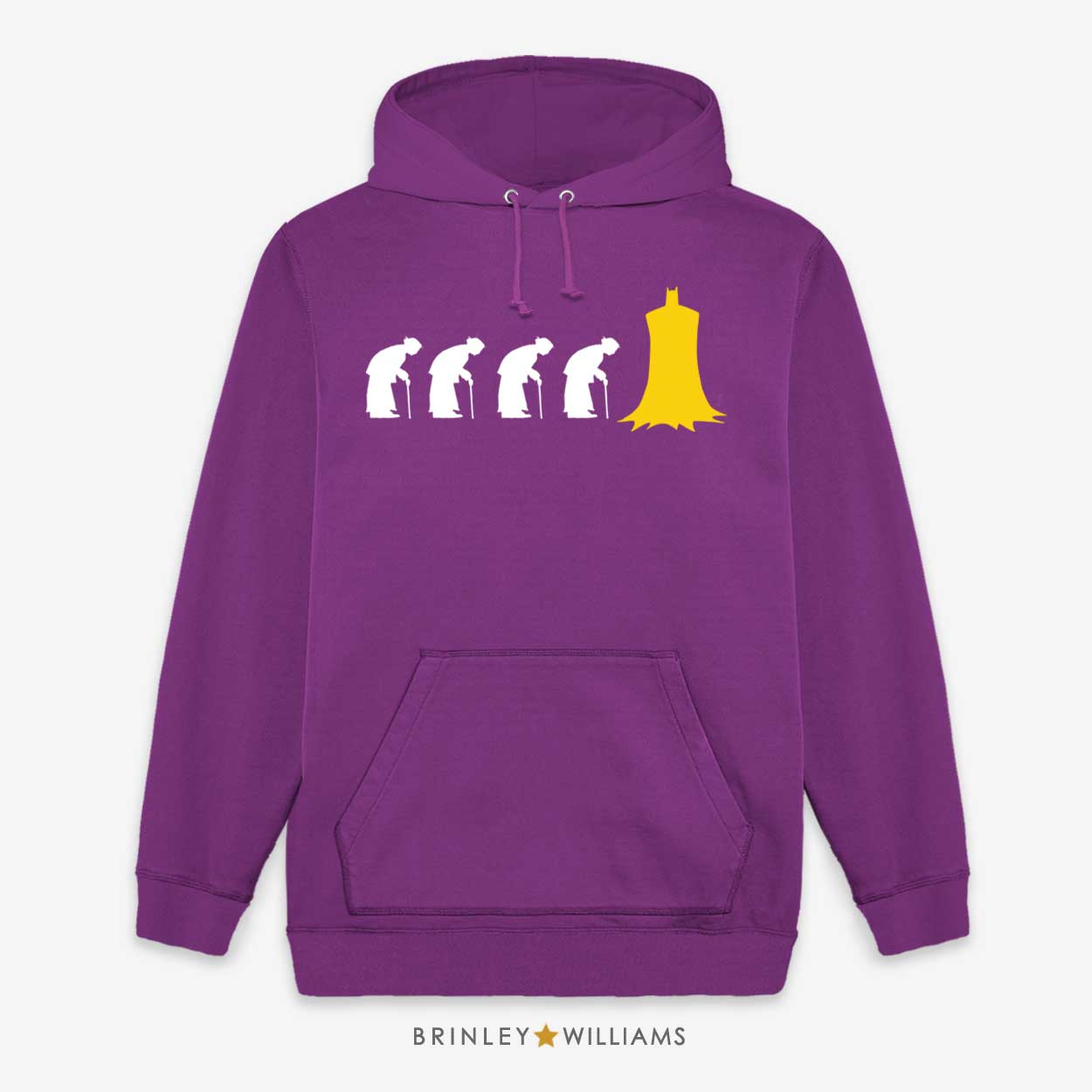 Nana Nana Batman Unisex Hoodie - Purple