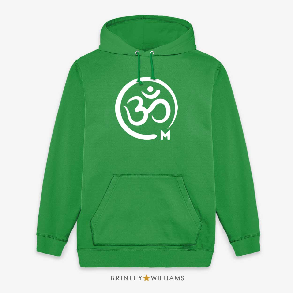 Om Symbol Unisex Yoga Hoodie - Kelly Green