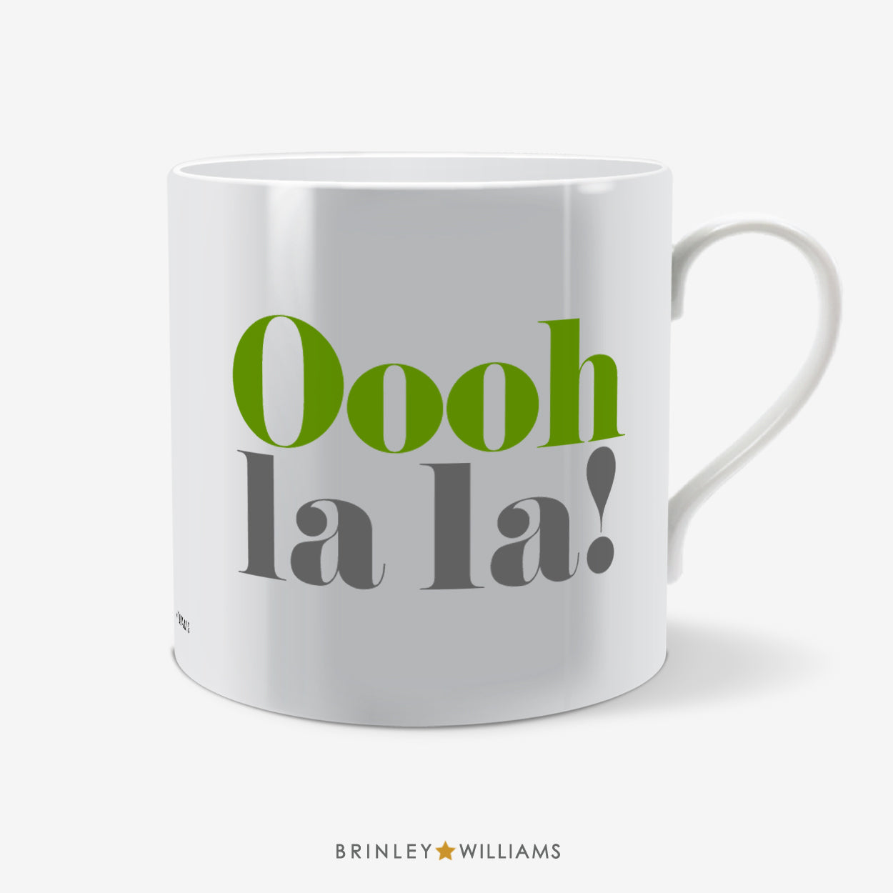 Oooh la la! Fun Mug - Green