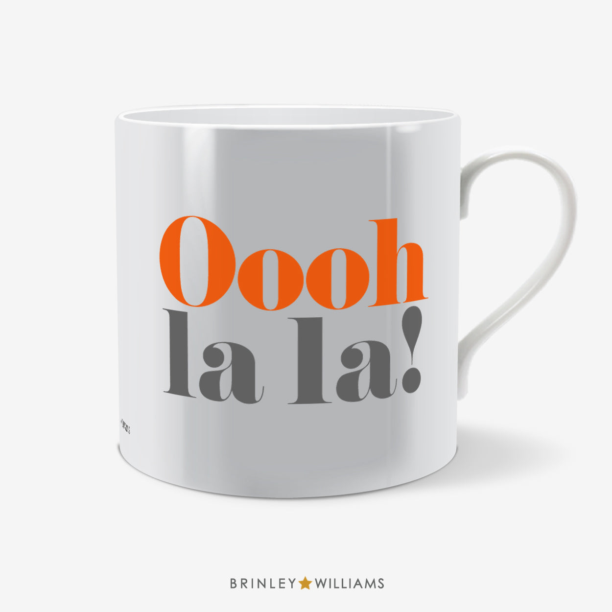 Oooh la la! Fun Mug - Orange