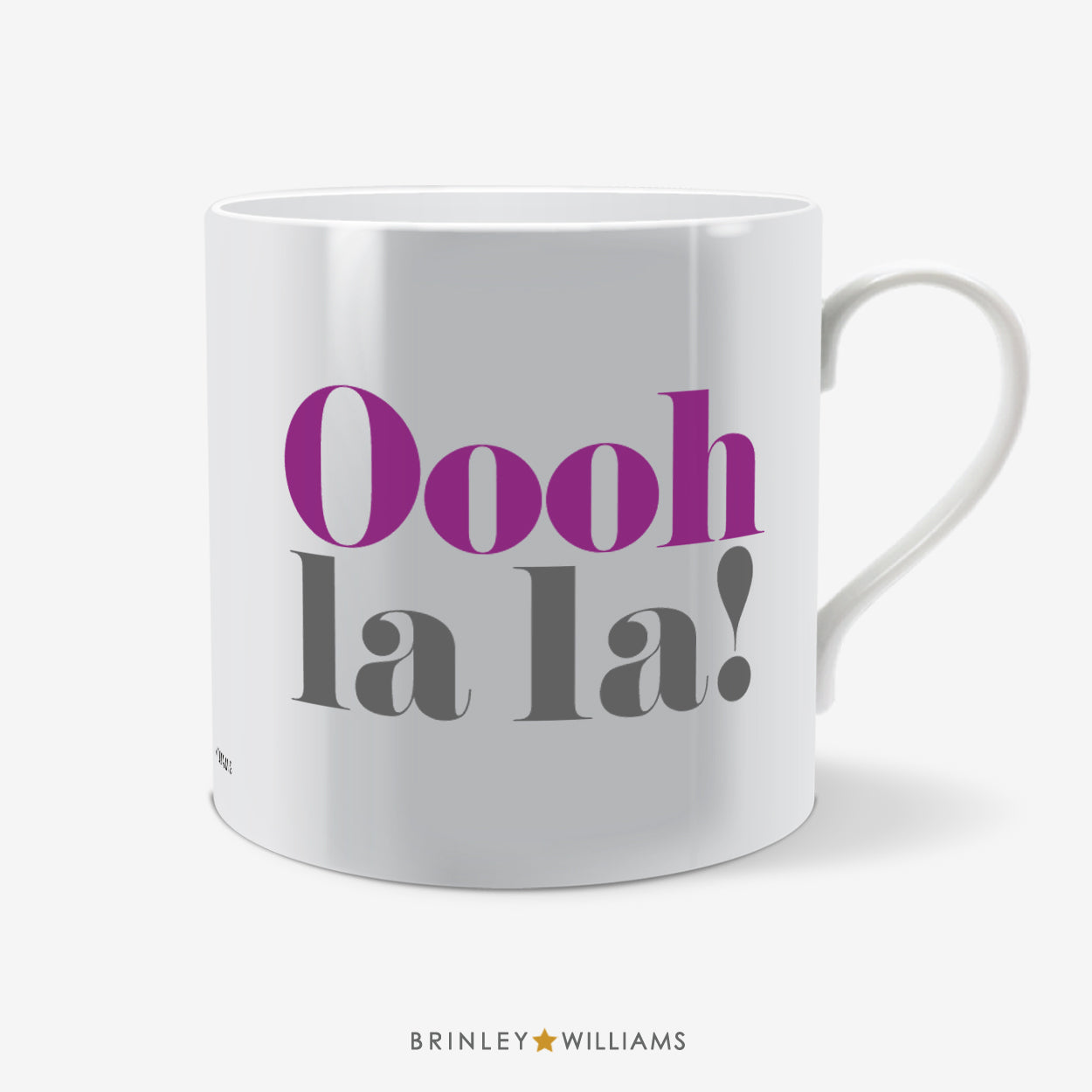 Oooh la la! Fun Mug - Purple