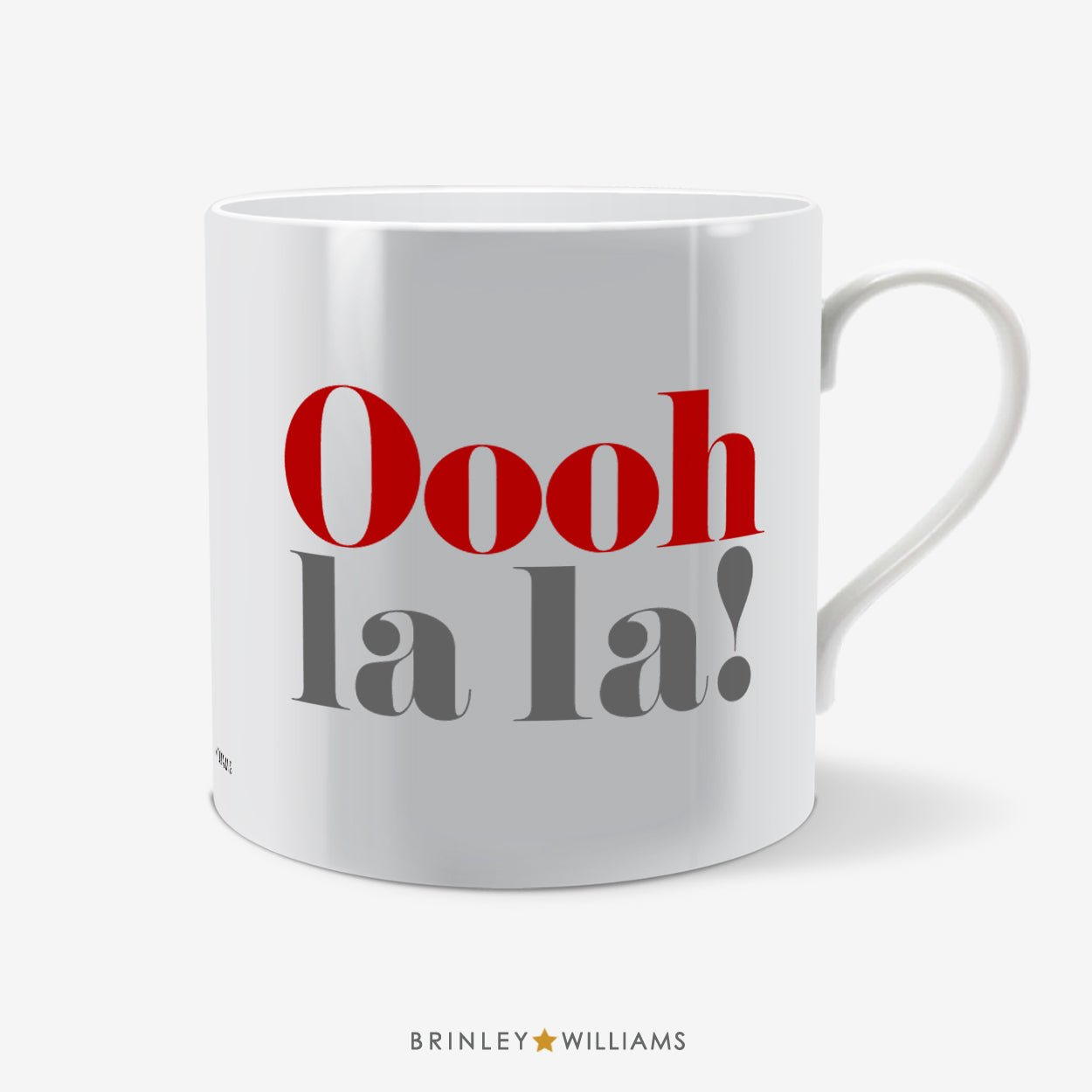 Oooh la la! Fun Mug - Red