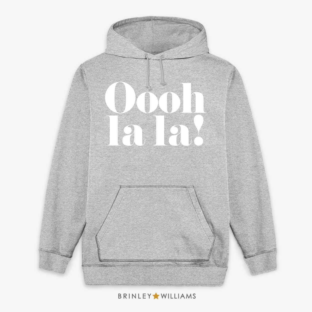 Oooh la la Unisex Hoodie - Heather Grey