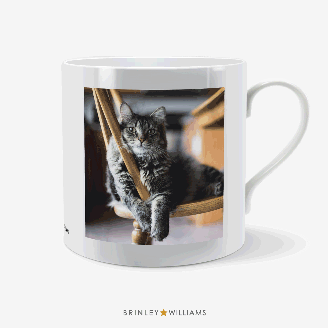 Photo Mug with Personalised Text - Animated