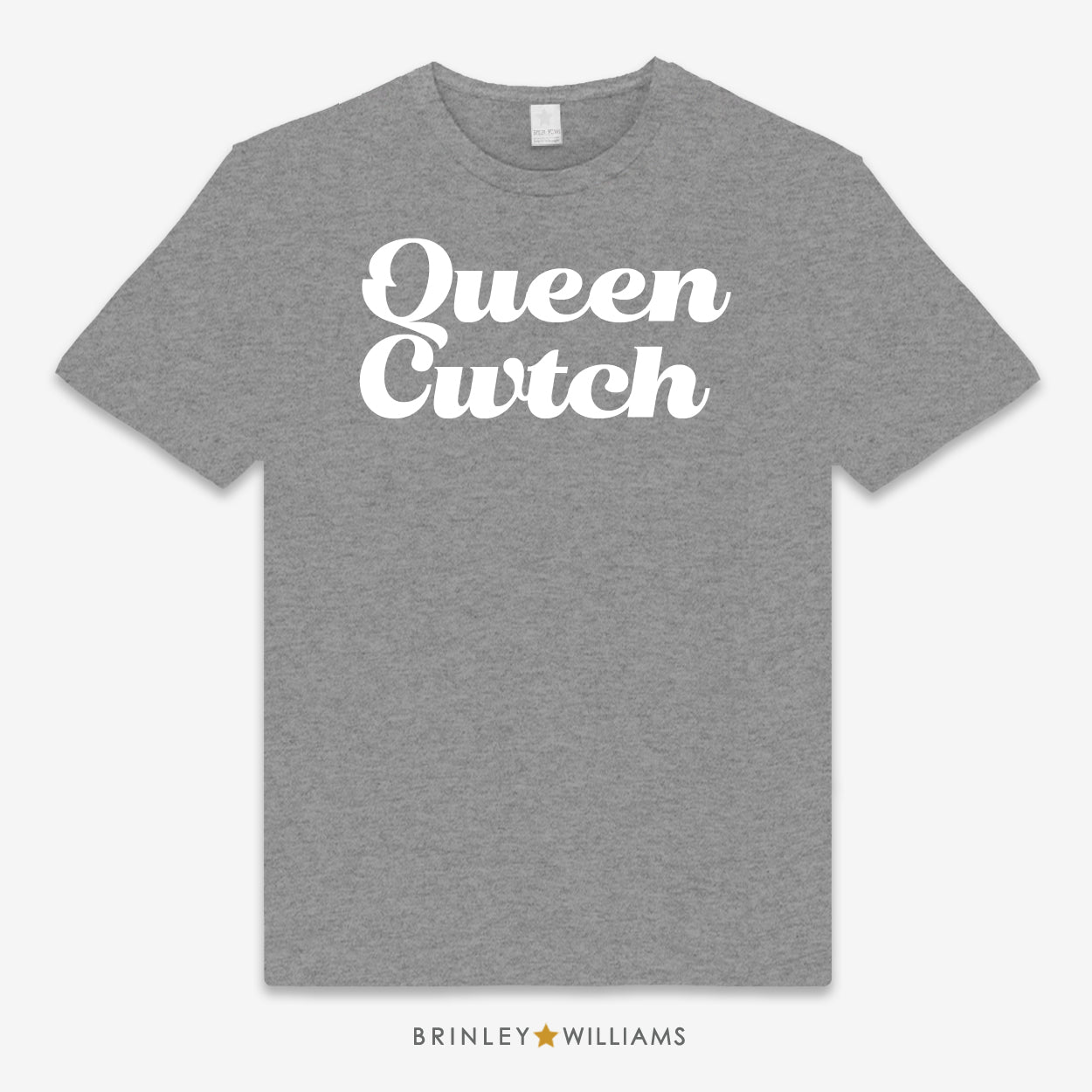 Queen Cwtch Unisex Classic Welsh T-shirt - Dark Heather