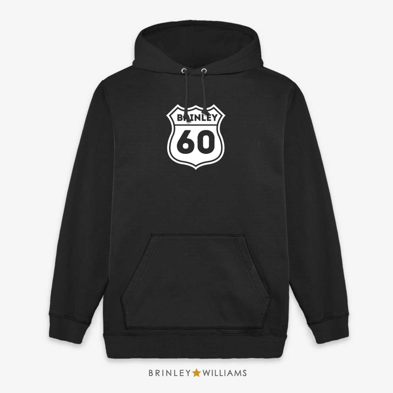Route Year Personalised Unisex Hoodie - Black