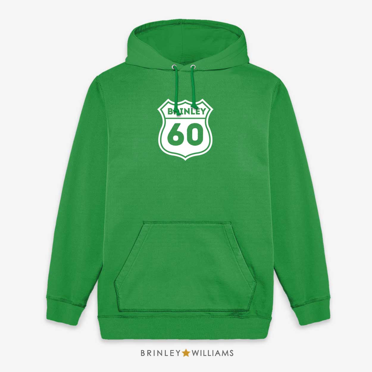 Route Year Personalised Unisex Hoodie - Kelly Green