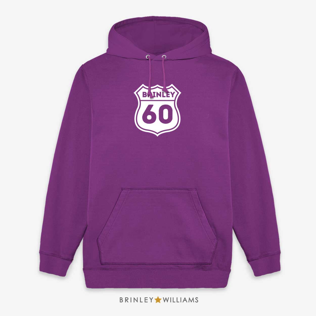 Route Year Personalised Unisex Hoodie - Purple