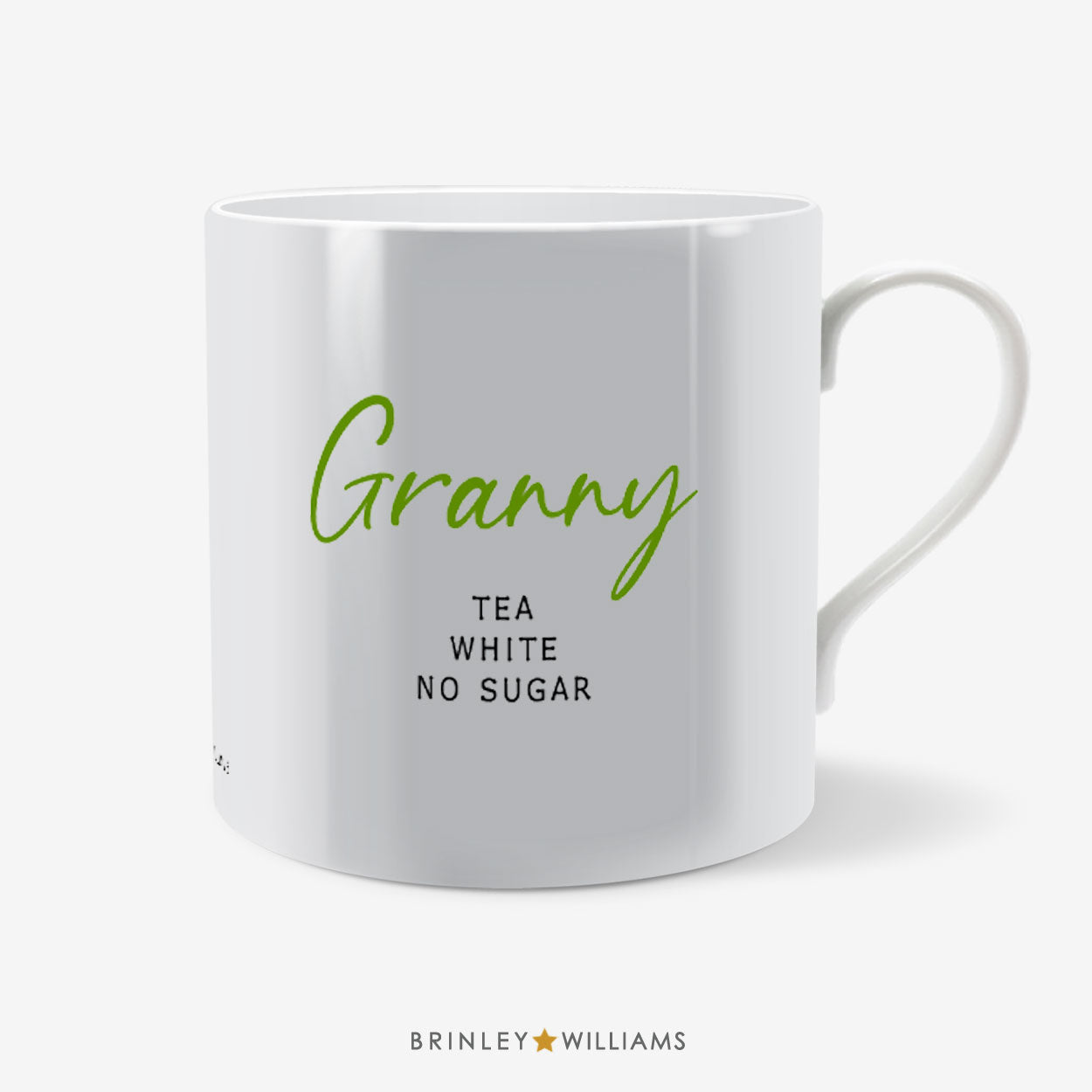 Scripted name Personalised Mug - Green