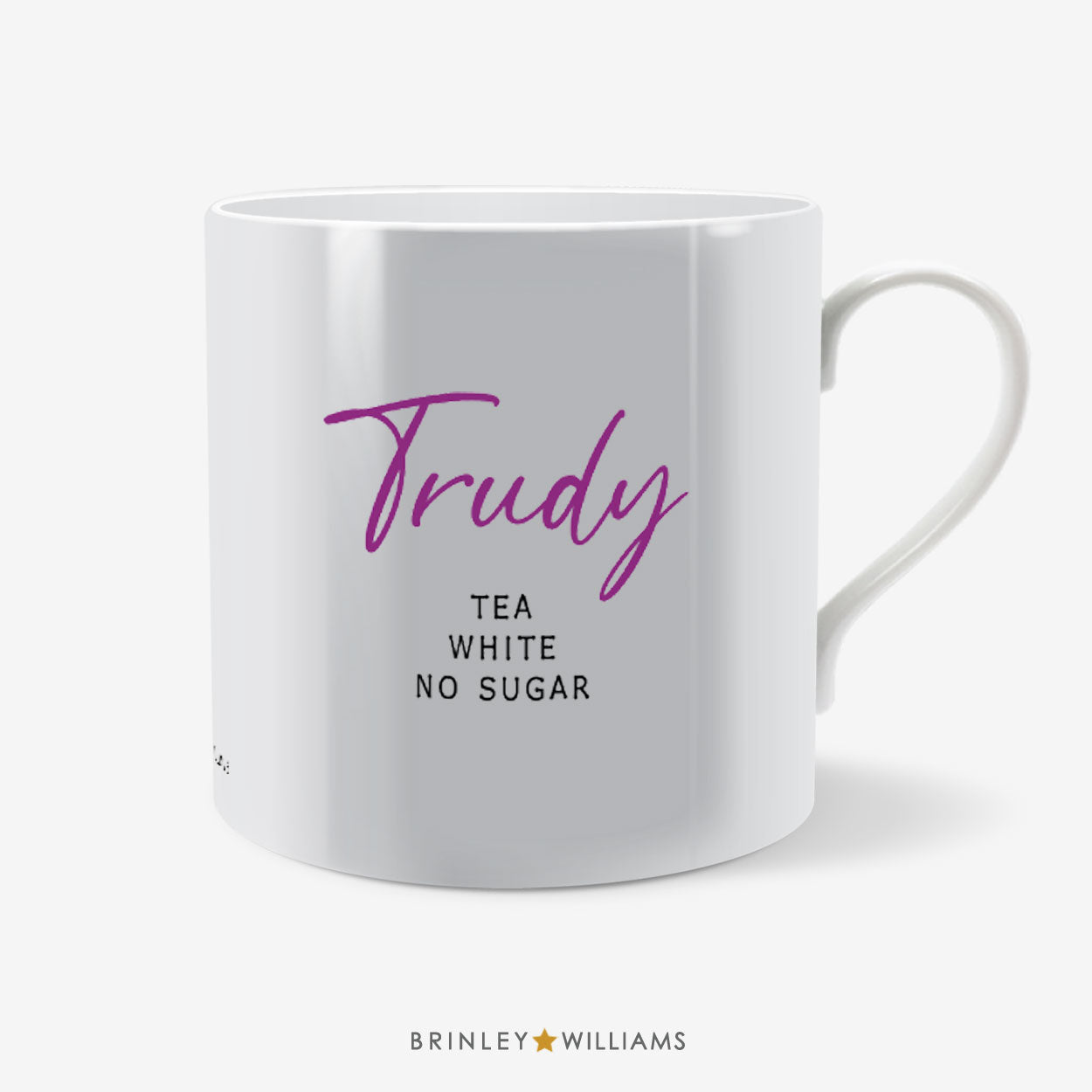 Scripted name Personalised Mug - Purple