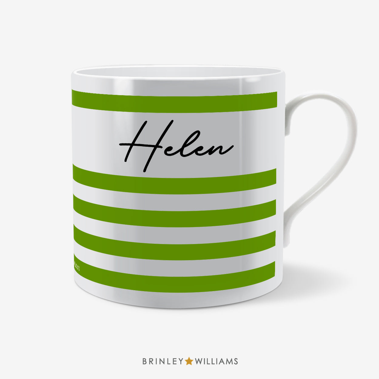 Signature Personalised Mug - Green
