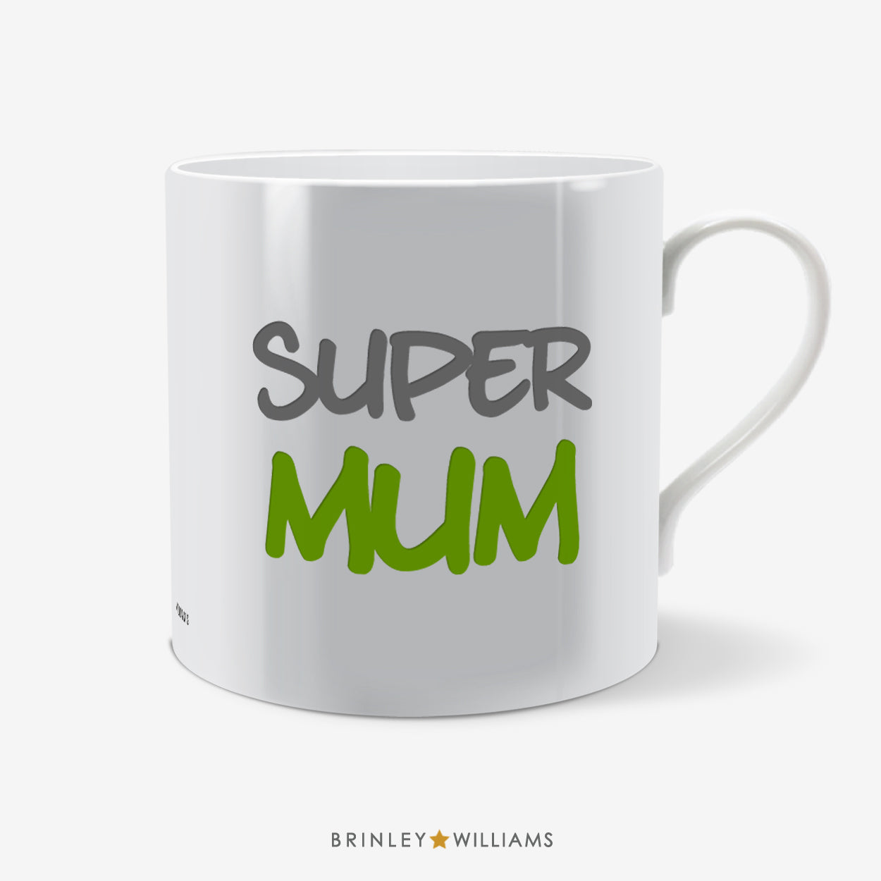 Super Mum Fun Mug - Green