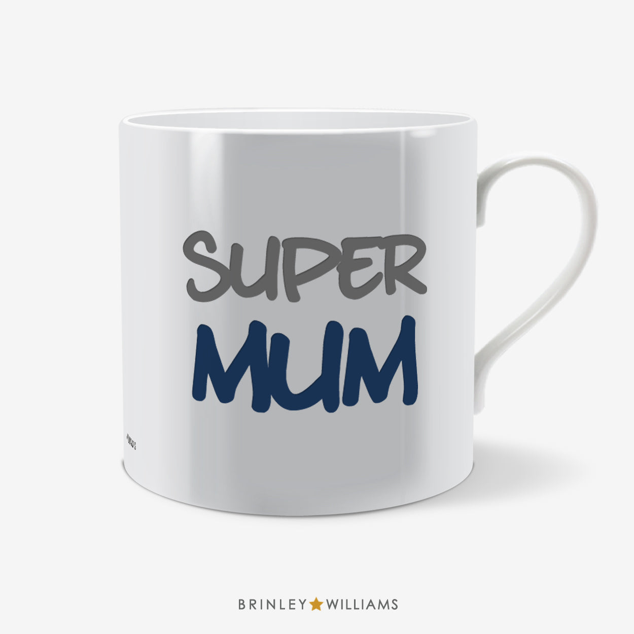 Super Mum Fun Mug - Navy