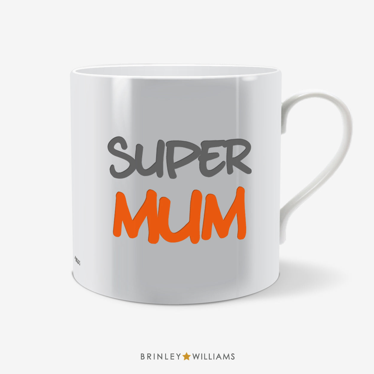 Super Mum Fun Mug - Orange
