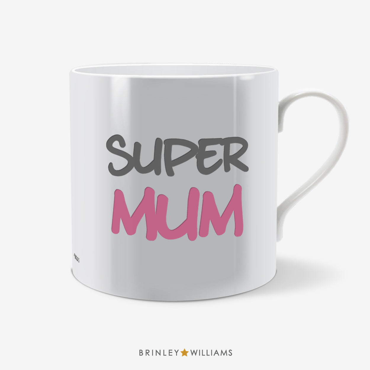 Super Mum Fun Mug - Pink