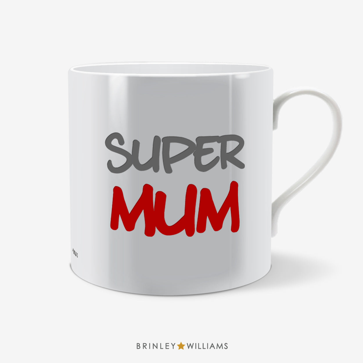 Super Mum Fun Mug - Red