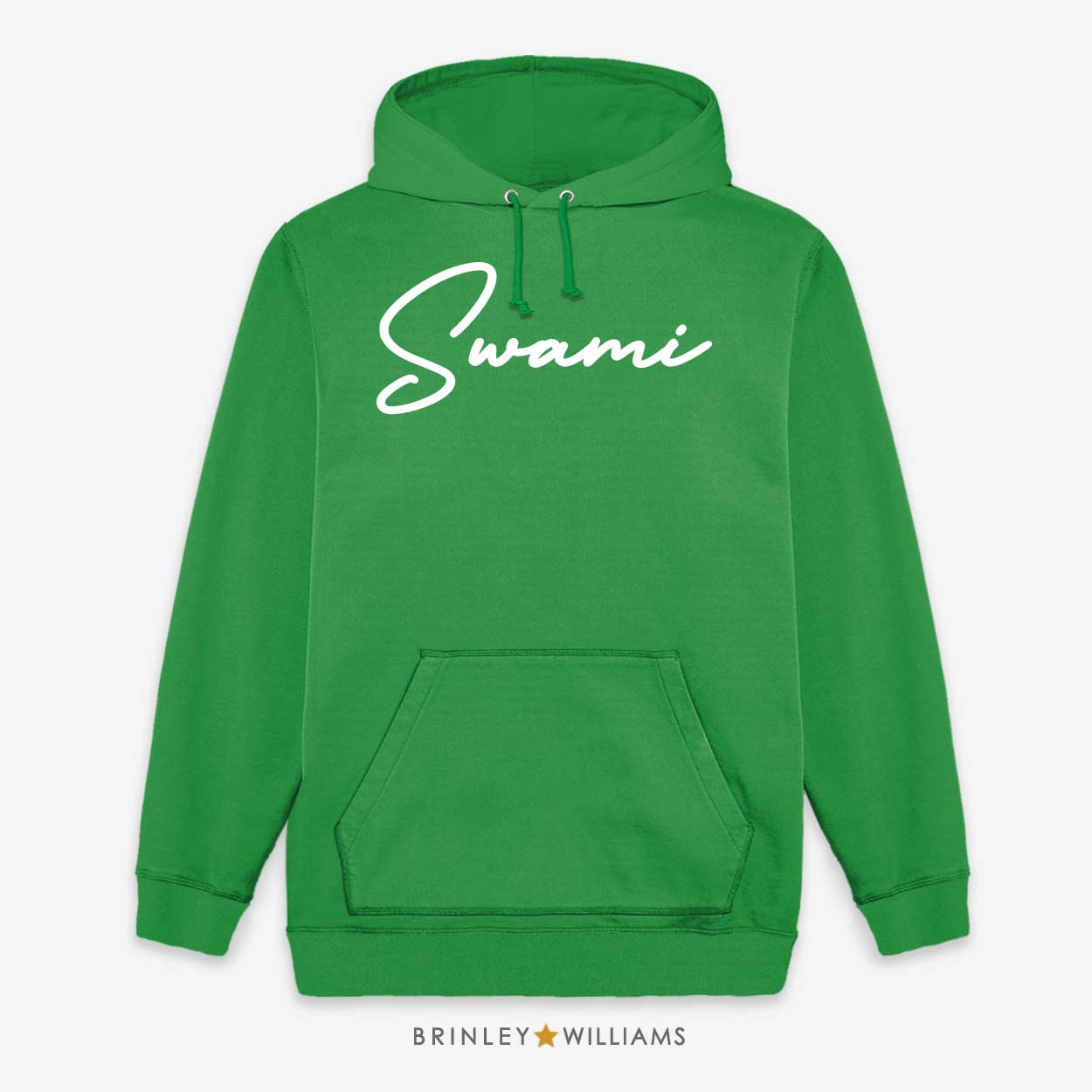 Swami Unisex Yoga Hoodie - Kelly Green