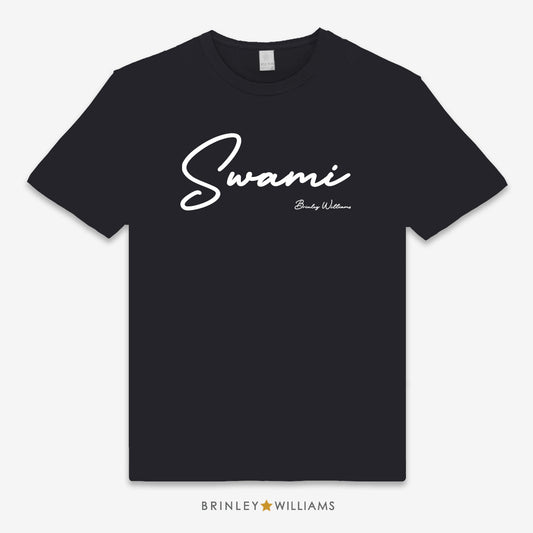 Swami Unisex Classic Yoga T-shirt - Black