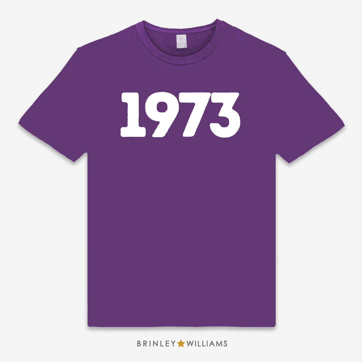 The Year Personalised Unisex Classic T-shirt - Purple