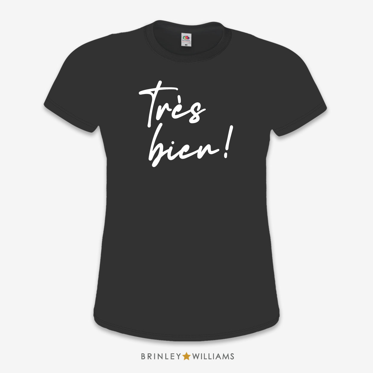Tres Bien Slim Fit T-shirt - Black