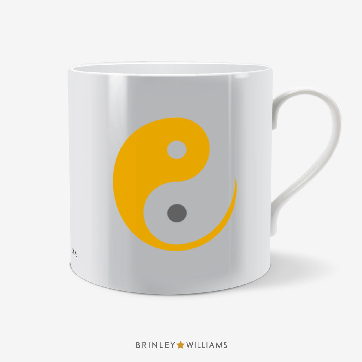 Ying & Yang Fun Mug - Yellow
