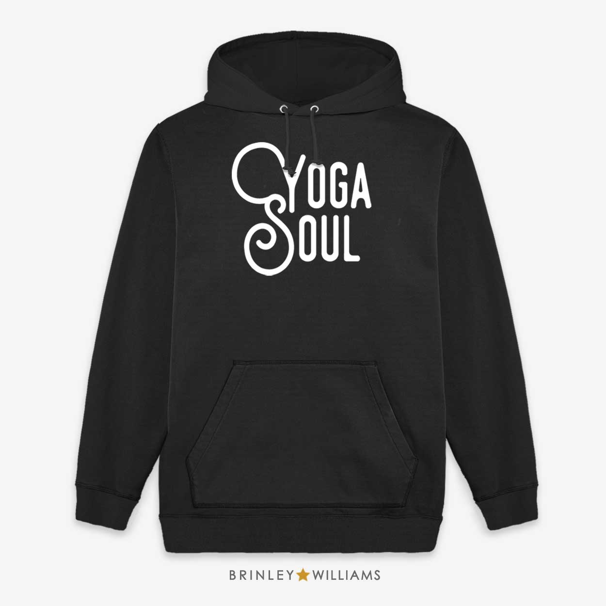 Yoga Soul Unisex Yoga Hoodie - Black