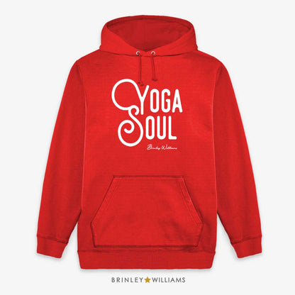 Yoga Soul Unisex Yoga Hoodie- Fire Red