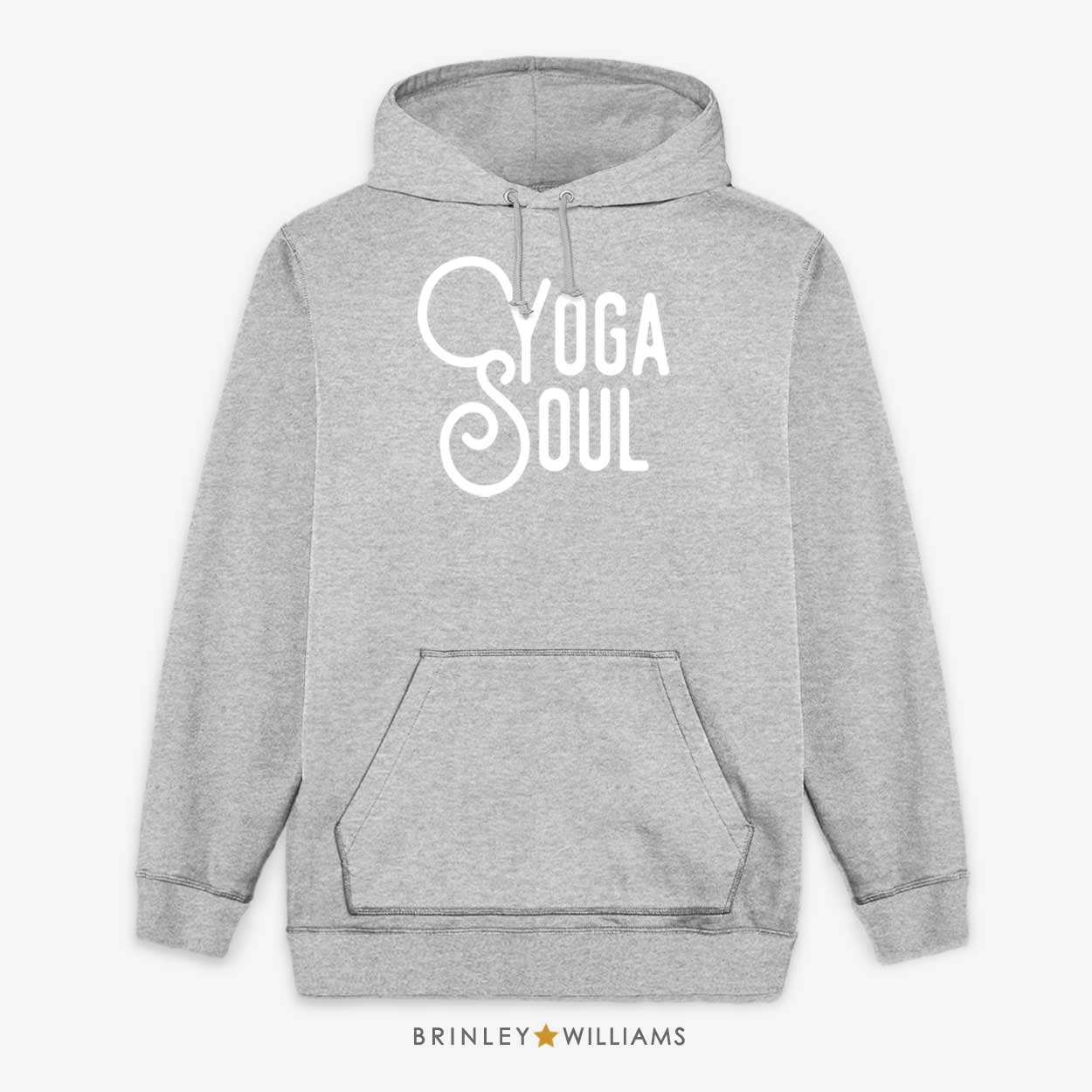 Yoga Soul Unisex Yoga Hoodie - Heather Grey