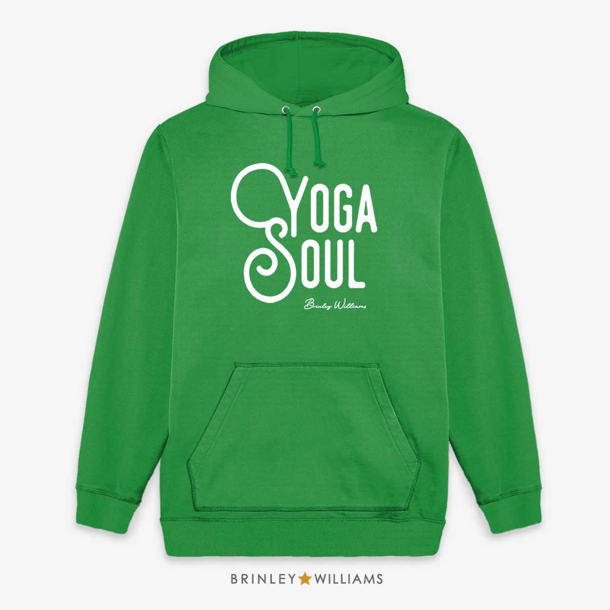 Yoga Soul Unisex Yoga Hoodie- Kelly Green