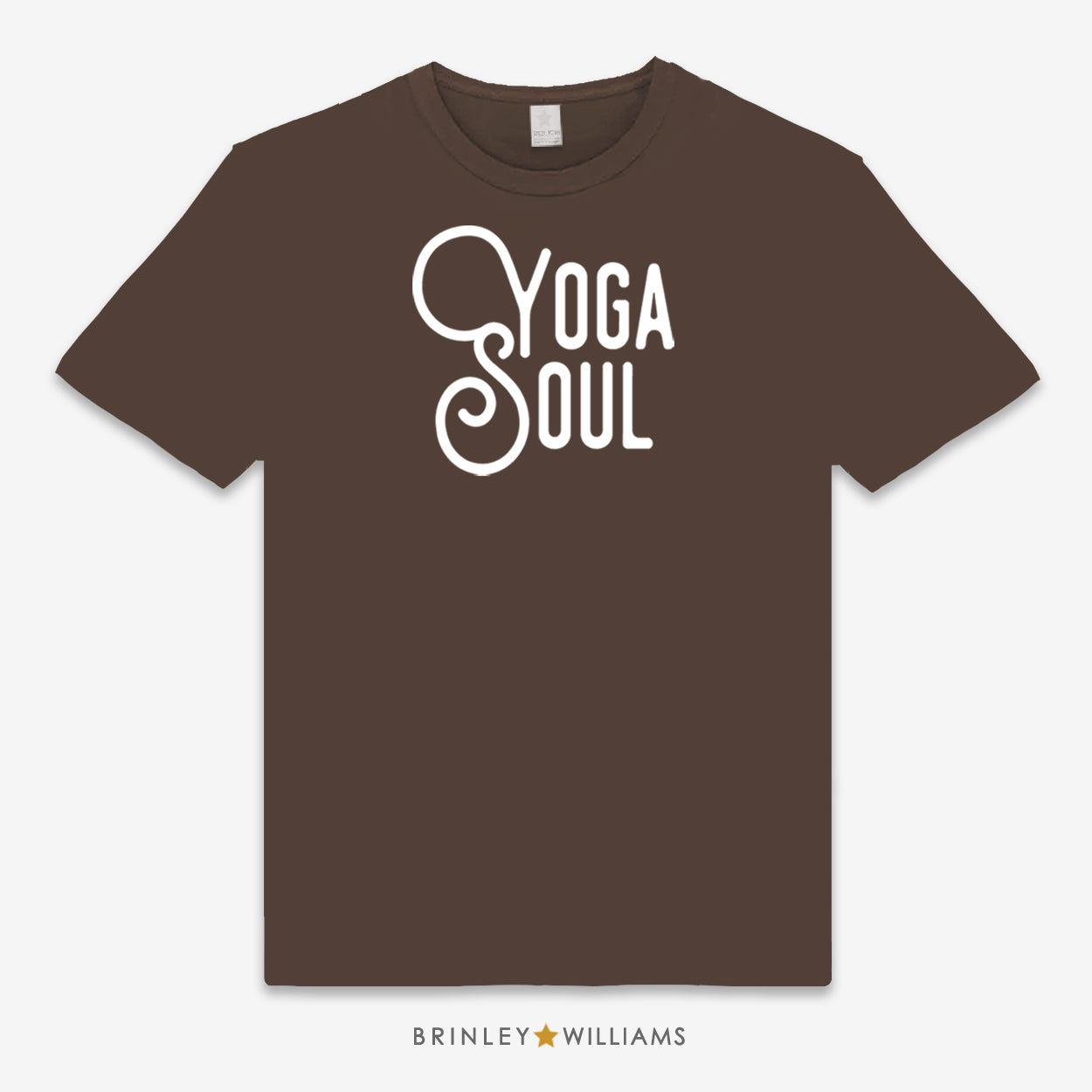 Yoga Soul Unisex Classic Yoga T-shirt - Chocolate Brown